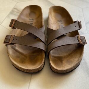 Birkenstock Yao Brown Sandals 9 Narrow